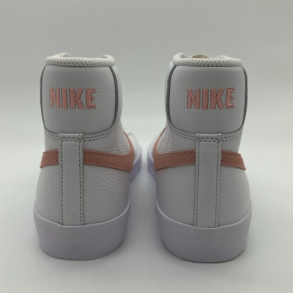 New Nike Mid Blazer ‘77 Men's White/Pink Casual Sneakers DO7432-900 NIB No LID - Picture 5 of 7